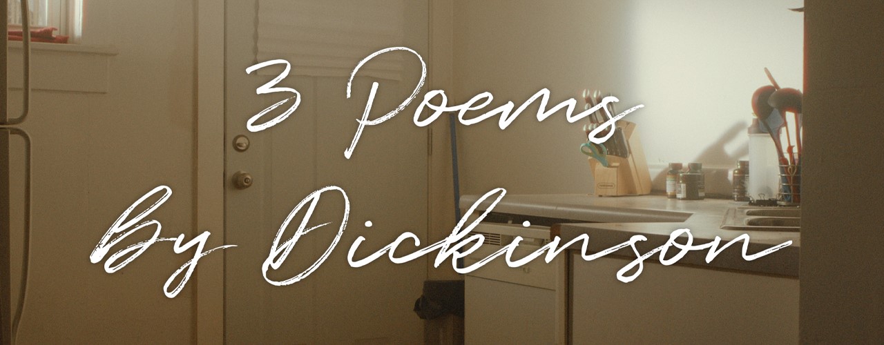 3 Poems by Dickinson 